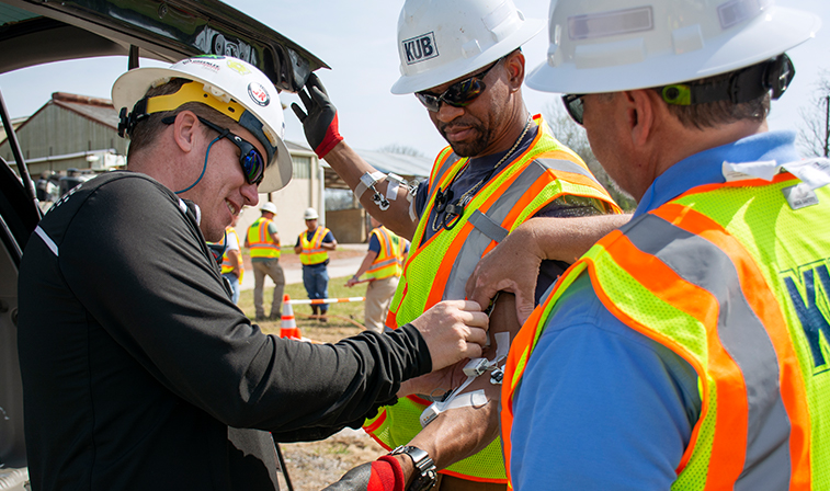 Greenlee® Partners on Tool Ergonomics Study with Knoxville Utilities Board